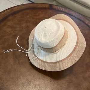 Women’s Colombino Headwear Paper Wide Brim Sun Hat